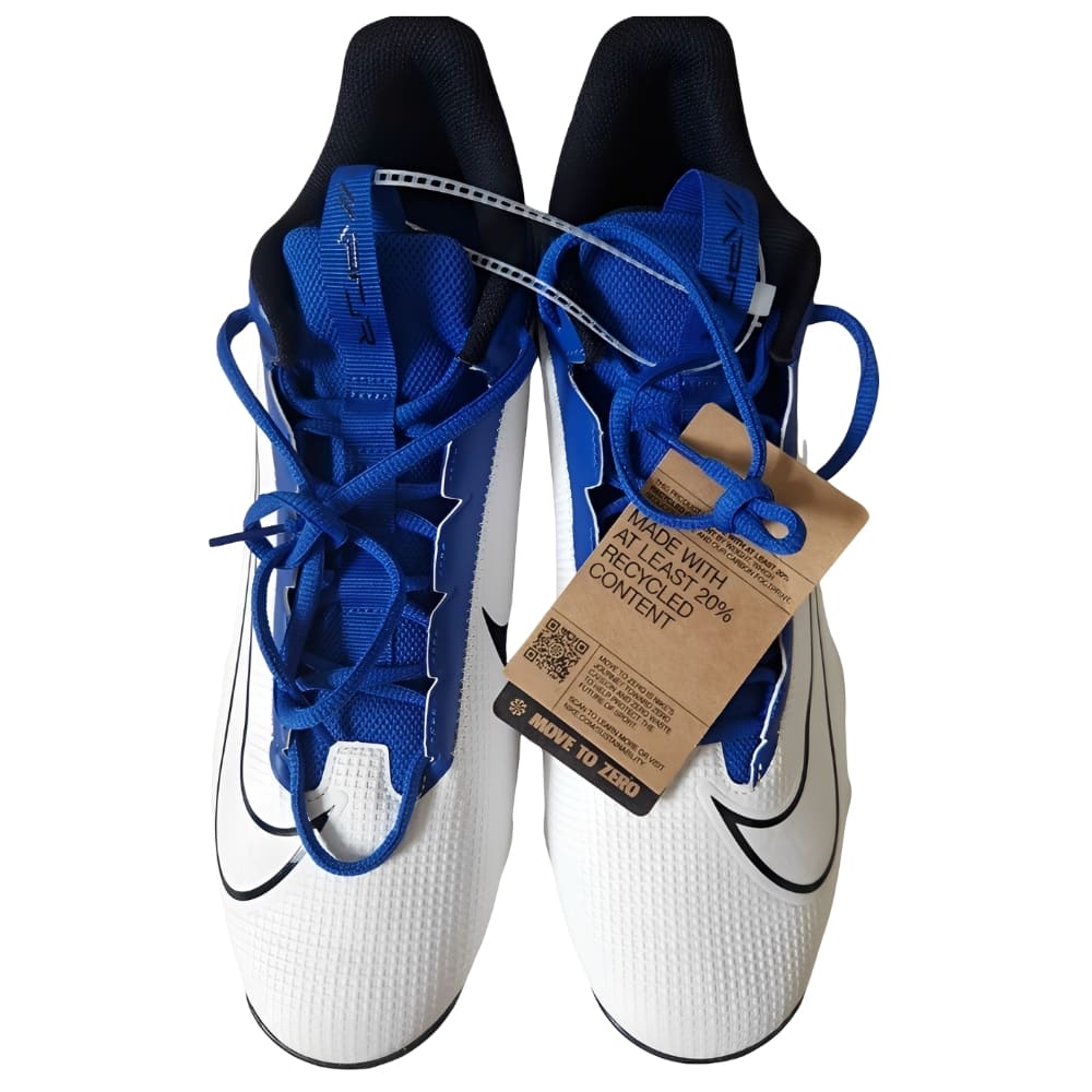 Playmaker Base: American Football Schuhe Nike Vapor Edge Shark 2 Weiß-Blau Produktbild 2